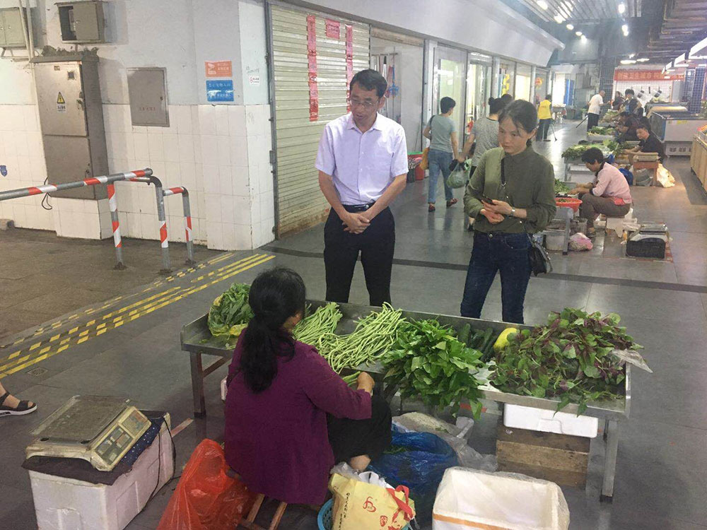 屯溪城建投公司赴池杭兩地考察學習菜市場運營管理