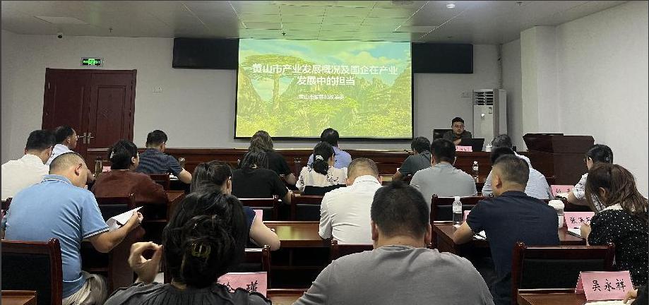 黃山市屯溪區(qū)國投集團黨委：黨建引領(lǐng)促中心工作 提質(zhì)增效助國企發(fā)展